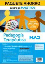 PAQUETE AHORRO PEDAGOGÍA TERAPÉUTICA (CUERPO DE MAESTROS) ED. 2021