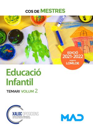 COS DE MESTRES EDUCACIÓ INFANTIL TEMARI 2 (ED. 2021-2022)