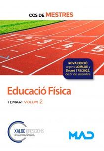 COS DE MESTRES EDUCACIÓ FÍSICA - TEMARI VOLUM 2