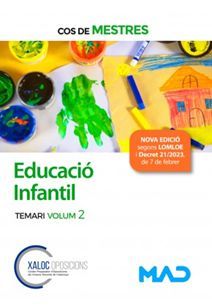 COS DE MESTRES EDUCACIÓ INFANTIL - TEMARI VOLUM 2 (2023)