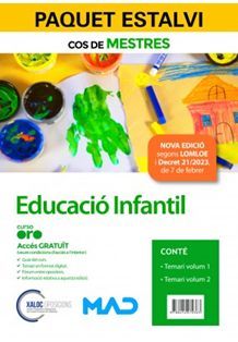 COS DE MESTRES EDUCACIÓ INFANTIL - PAQUET ESTALVI (2023)