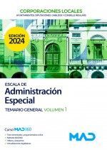 TEMARIO 1 ESCALA DE ADMINISTRACIÓN ESPECIAL DE AYUNTAMIENTOS, DIPUTACIONES Y OTRAS CORPORACIONES LOCALES