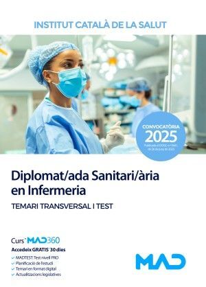 DIPLOMAT/DA SANITARI/ÀRIA EN INFERMERIA (ICS) TEMARI TRANSVERSAL I TEST