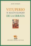 VITUPERIO (Y ALGÚN ELOGIO) DE LA ERRATA