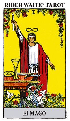 RIDER WAITE® TAROT -EL MAGO- (CARTAS)