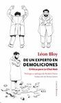 DE UN EXPERTO EN DEMOLICIONES