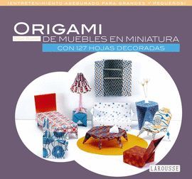 ORIGAMI DE MUEBLES EN MINIATURA