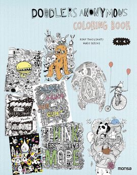 DOODLERS ANONYMOUS - COLORING BOOK