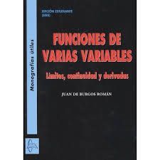 FUNCIONES DE VARIAS VARIABLES