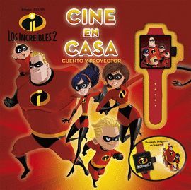 INCREÍBLES 2. CINE EN CASA (CUENTO + PROYECTOR RELOJ)