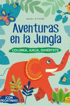 AVENTURAS EN LA JUNGA (CON PEGATINAS)