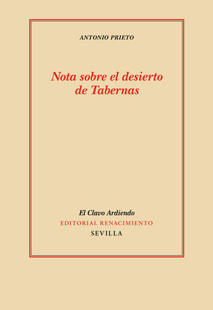 NOTA SOBRE EL DESIERTO DE TABERNAS