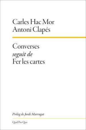 CONVERSES/ FER LES CARTES