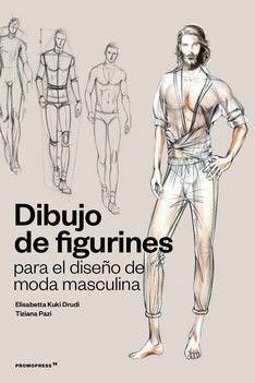 DIBUJO DE FIGURINES PARA EL DISEÑO DE MODA MASCULINA