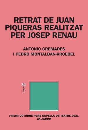 RETRAT DE JUAN PIQUERAS REALITZAT PER JOSEP RENAU