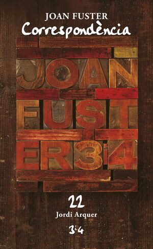 CORRESPONDÈNCIA 22 - JOAN FUSTER