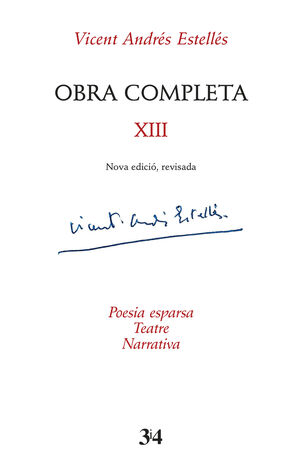 OBRA COMPLETA VOL. 13. NOVA EDICIÓ REVISADA