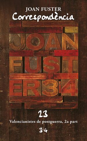 CORRESPONDÈNCIA 23 - JOAN FUSTER