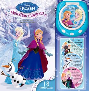 FROZEN - MELODÍAS MÁGICAS (REPRODUCTOR + 3 DISCOS 18 MELODIAS)