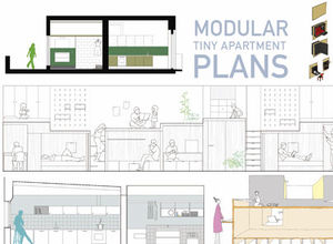 MODULAR TINY APARTMENT PLANS (BILINGÜE ESPAÑOL/ENGLISH)