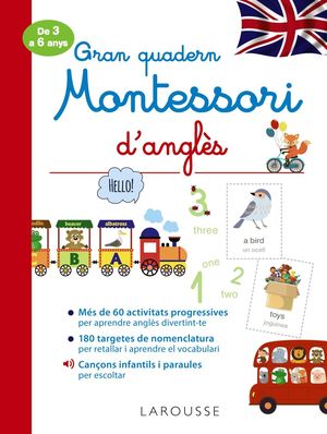 ANGLÈS DE 3 A 6 ANYS - GRAN QUADERN MONTESSORI D'