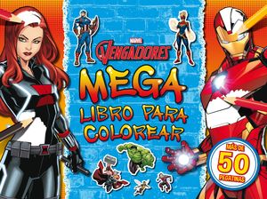 VENGADORES. MEGALIBRO PARA COLOREAR, LOS