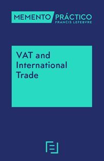 MEMENTO VAT AND INTERNATIONAL TRADE