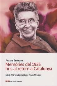 MEMÒRIES DEL 1935 FINS AL RETORN A CATALUNYA