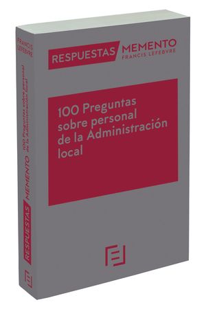 100 PREGUNTAS SOBRE PERSONAL DE LA ADMINISTRACIÓN LOCAL