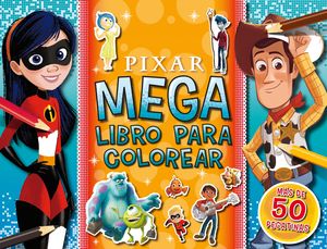 PIXAR. MEGALIBRO PARA COLOREAR