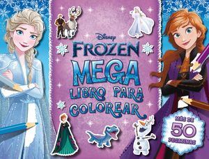 FROZEN MEGALIBRO PARA COLOREAR
