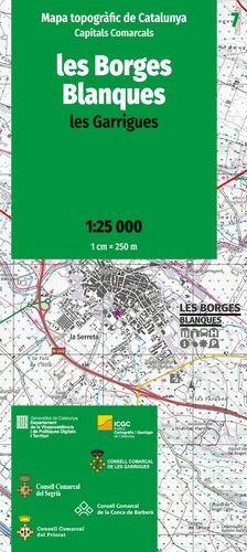 BORGES BLANQUES 07 (LES GARRIGUES) (1:25.000)