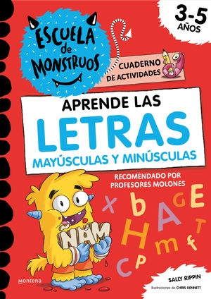 APRENDE LAS LETRAS MAYÚSCULAS Y MINÚSCULAS EN LA ESCUELA DE LOS MONSTRUOS