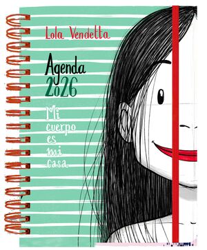 AGENDA 2026 ANUAL SEMANAL LOLA VENDETTA