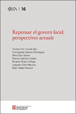 REPENSAR EL GOVERN LOCAL: PERSPECTIVES ACTUALS