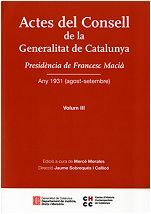 ACTES DEL CONSELL DE LA GENERALITAT DE CATALUNYA