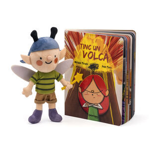 PACK TINC UN VOLCÀ (LLIBRE + PELUIX)