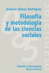 FILOSOFIA Y METODOLOGIA DE LAS CIENCIAS SOCIALES