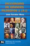 DICCIONARIO DE GRANDES FILOSOFOS 1 (A-J)