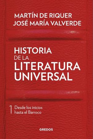 HISTORIA DE LA LITERATURA UNIVERSAL, VOL.1