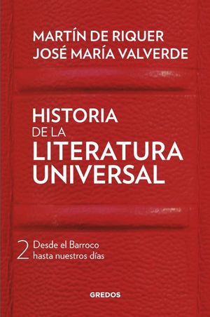HISTORIA DE LA LITERATURA UNIVERSAL, VOL. 2