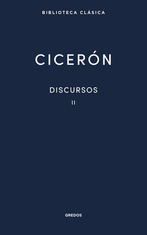 DISCURSOS II  -  CICERÓN