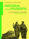 HISTORIA DE LA FILOSOFÍA 1. DE LA ANTIGÜEDAD A LA EDAD MEDIA