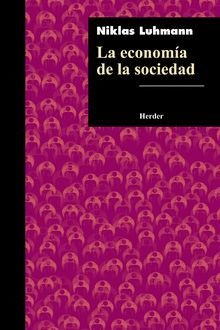 ECONOMÍA DE LA SOCIEDAD, LA