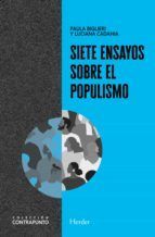 SIETE ENSAYOS SOBRE POPULISMO