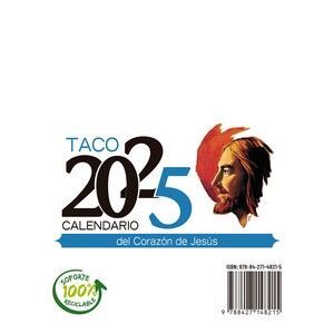TACO CALENDARIO 2025 ( MESA CON SOPORTE ) DEL CORAZÓN DE JESÚS