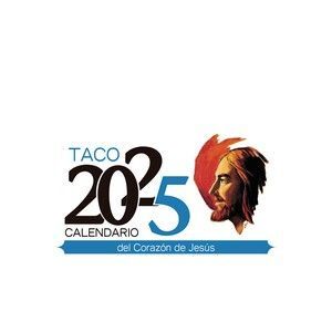 TACO CALENDARIO 2025 ( NOTAS CON IMÁN ) DEL CORAZÓN DE JESÚS