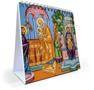 CALENDARIO 2025 ICONOS ( DE MESA )