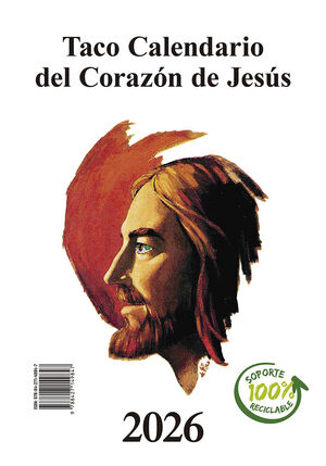 TACO CALENDARIO 2026 ( GRANDE ) DEL CORAZÓN DE JESÚS