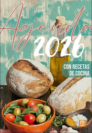AGENDA 2026 CON RECETAS DE COCINA
